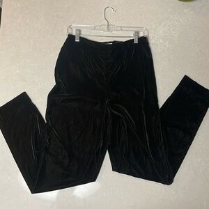 GUNEX Velvet Side Zipper pants EUC